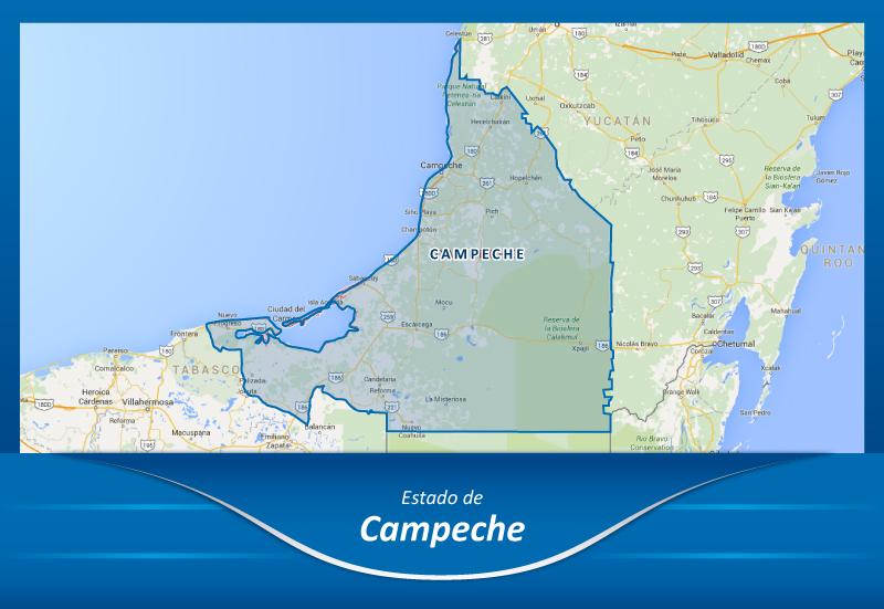 Camiones de la Ciudad de México a Campeche